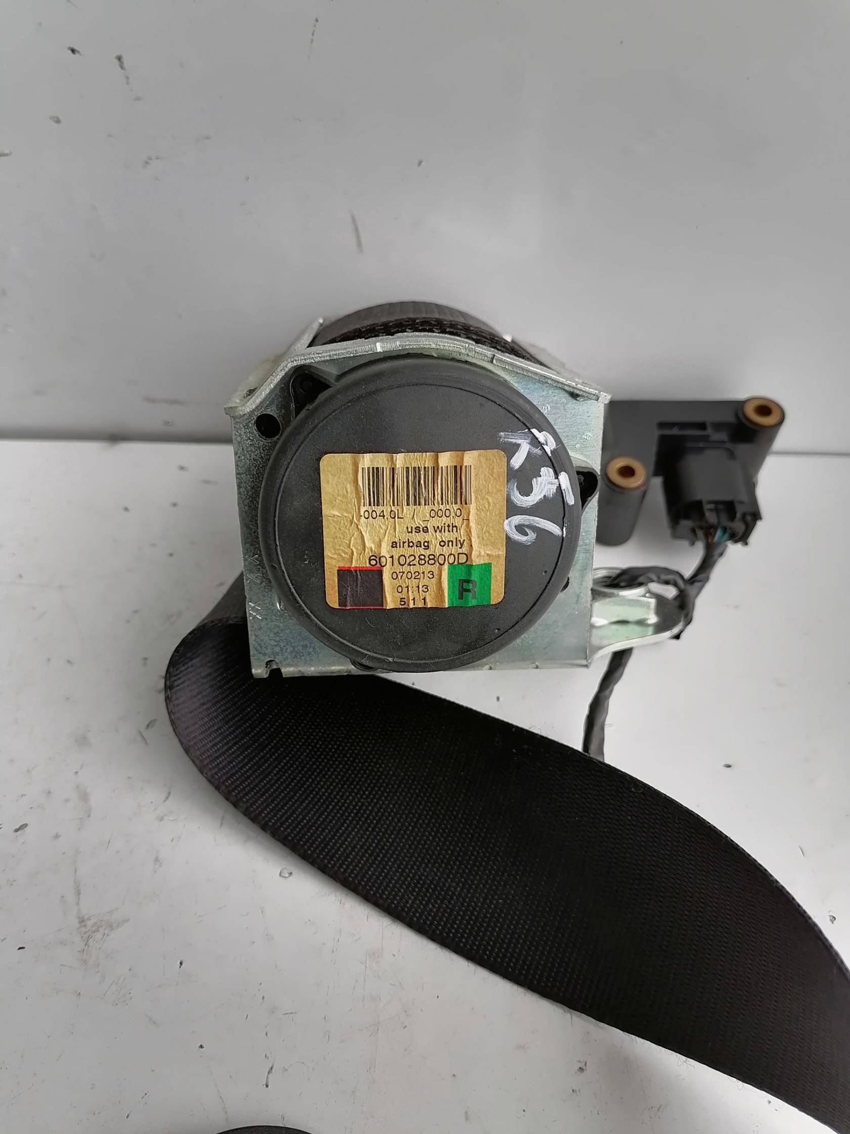 Cintura di sicurezza ant. dx.